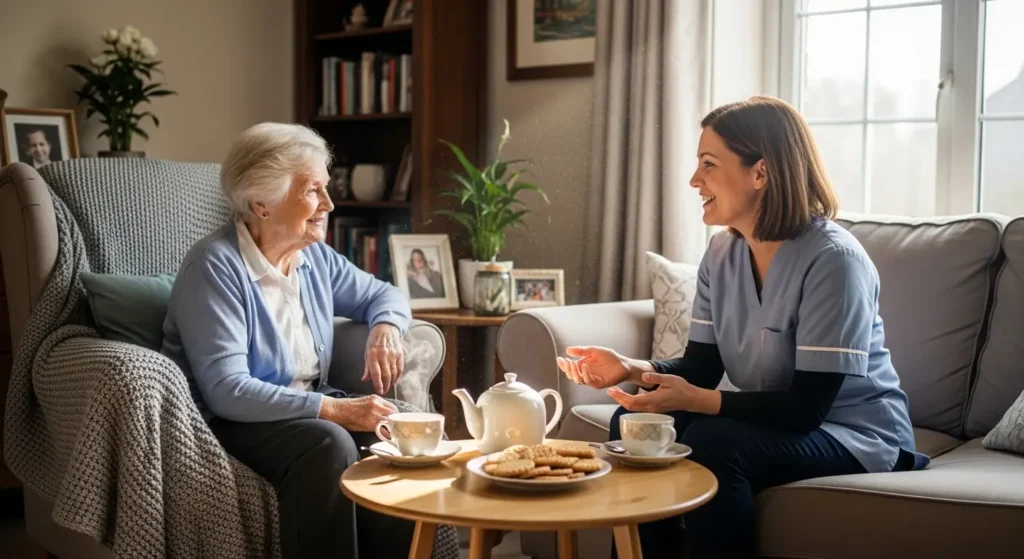 professional companion care assistance for seniors