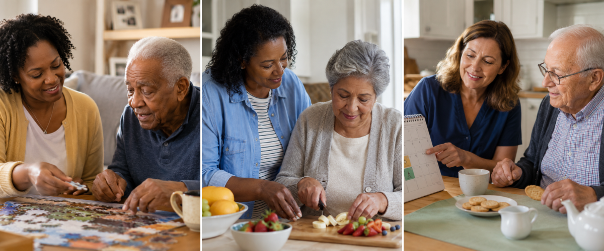 how to care for someone with dementia at home